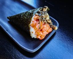 Temaki Salmão Shimeji