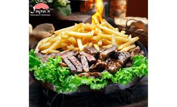 PICANHA NA CHAPA EM TIRAS